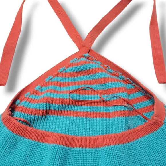 Zara Top Size Medium Womens Zara Knit Top Halter Top Crop Top Zara Knit Crop Top - Picture 5 of 6